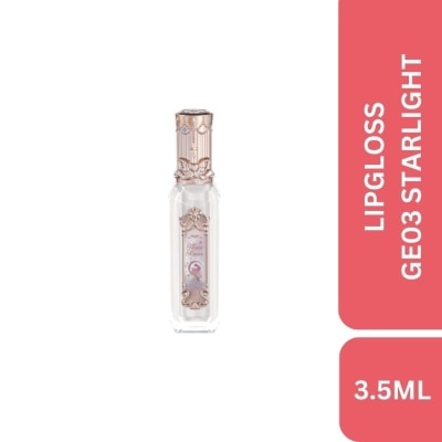 FLOWER KNOWS Moonlight Mermaid (Jewelry Lip Gloss) Ge03 Starlight Bubble, Weightless, Non Greasy Finish 3.5ml