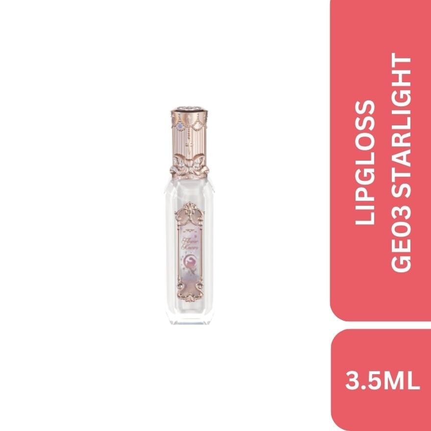 Moonlight Mermaid (Jewelry Lip Gloss) Ge03 Starlight Bubble, Weightless, Non Greasy Finish 3.5ml