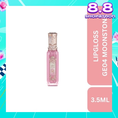 FLOWER KNOWS Moonlight Mermaid (Jewelry Lip Gloss) Ge04 Moon Stone, Weightless, Non Greasy Finish 3.5ml