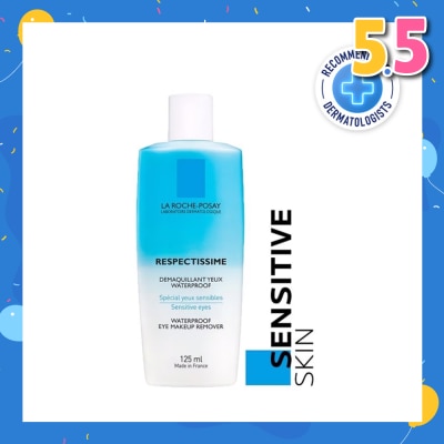 LA ROCHE-POSAY Respectissime Waterproof Eye Makeup Remover 125ml