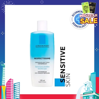 LA ROCHE-POSAY Respectissime Waterproof Eye Makeup Remover 125ml