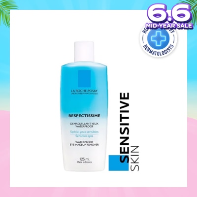 LA ROCHE-POSAY Respectissime Waterproof Eye Makeup Remover 125ml