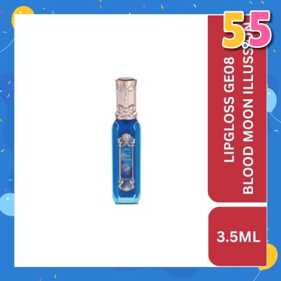 FLOWER KNOWS Moonlight Mermaid (Jewelry Lip Gloss) Ge08 Blood Moon Illusion 3.5ml