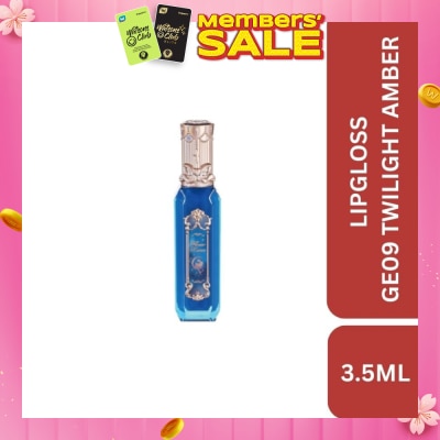 FLOWER KNOWS Moonlight Mermaid Jewellery Lip Gloss GE09 Twilight Amber 3.5ml (Expiry: May`2026)