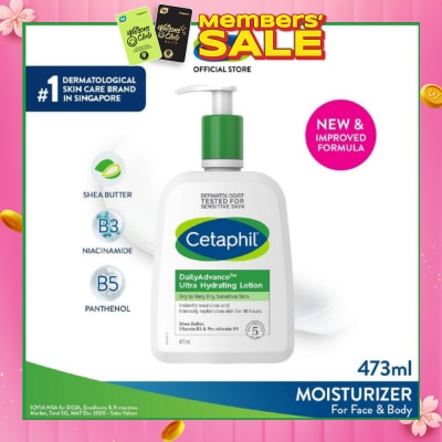 CETAPHIL DailyAdvance Ultra Hydrating Lotion 16oz