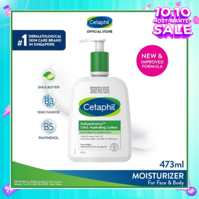 CETAPHIL DailyAdvance Ultra Hydrating Lotion 16oz