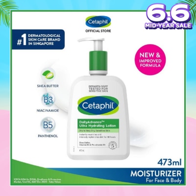 CETAPHIL DailyAdvance Ultra Hydrating Lotion 16oz