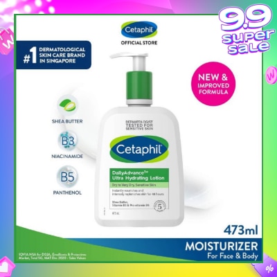 CETAPHIL DailyAdvance Ultra Hydrating Lotion 16oz
