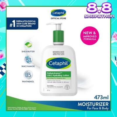CETAPHIL DailyAdvance Ultra Hydrating Lotion 16oz