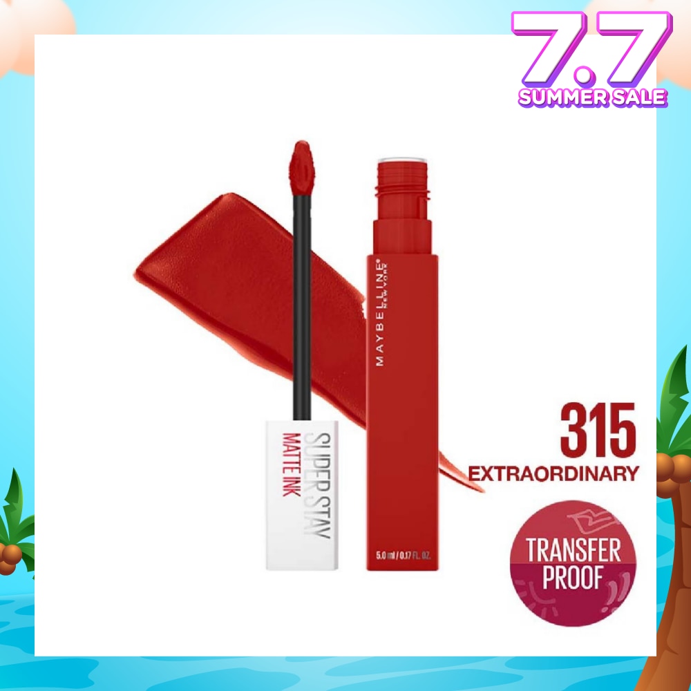 Superstay Matte Ink Long Lasting Liquid Lipstick 315 Extraordinary