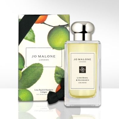 JO MALONE Lime Basil & Mandarin Cologne (A Modern Classic, Peppery Basil And Aromatic White Thyme) 100ml