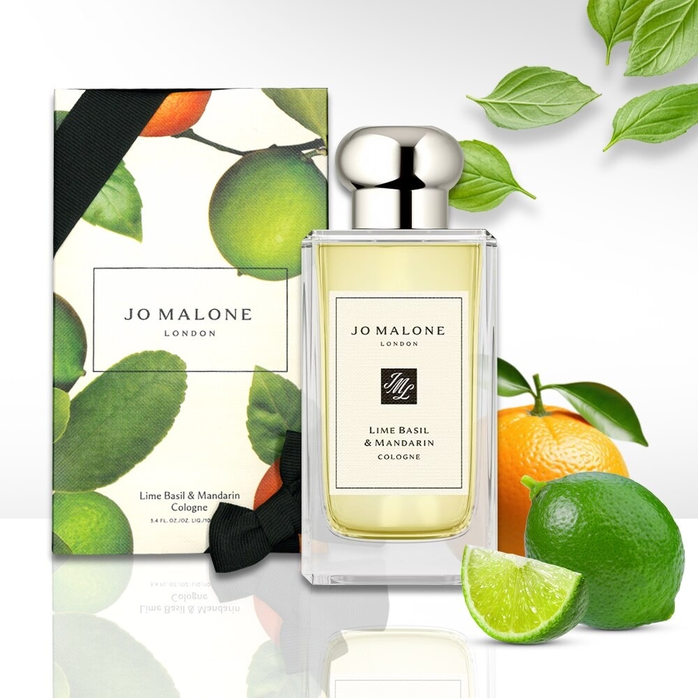 Lime Basil & Mandarin Cologne (A Modern Classic, Peppery Basil And Aromatic White Thyme) 100ml