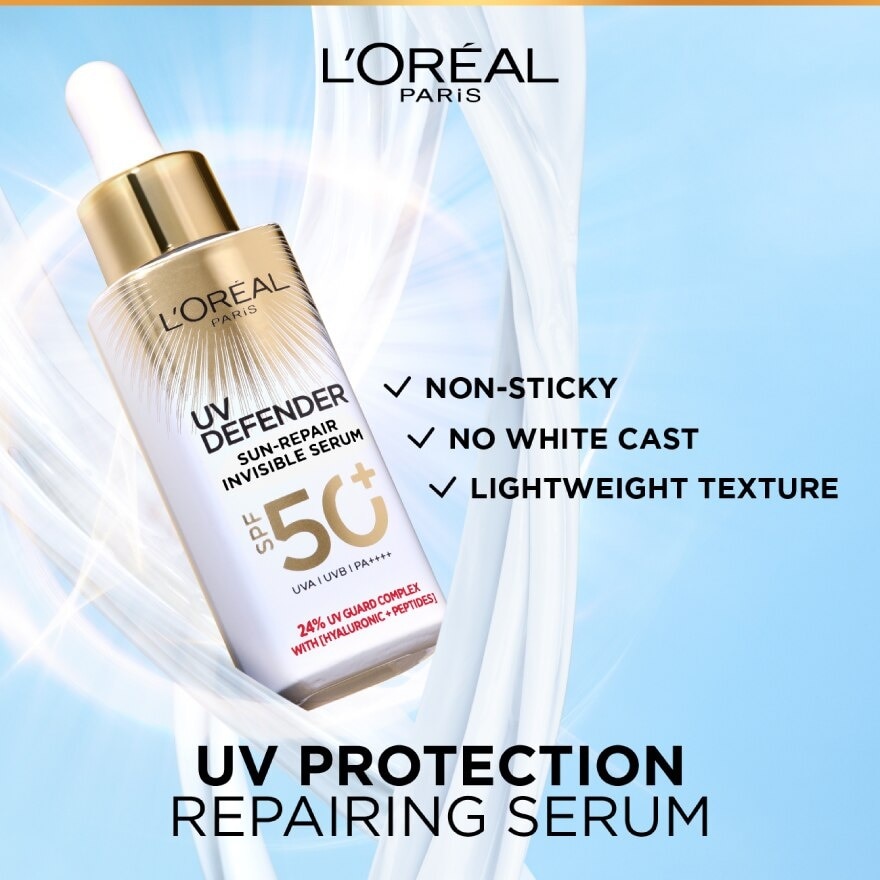 UV Defender Sun Repair Invisible Serum SPF50+ PA++++ (Suitable for Sensitive Skin) 30ml