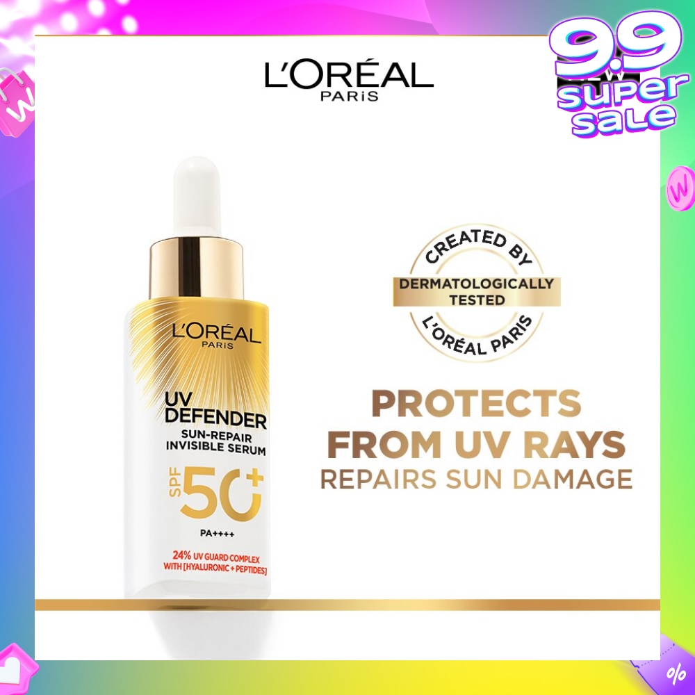 UV Defender Sun Repair Invisible Serum SPF50+ PA++++ (Suitable for Sensitive Skin) 30ml