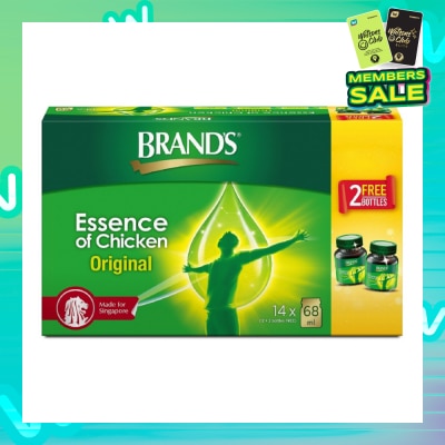 BRAND'S Essence of Chicken Original 68ml x 12s + Free 2s
