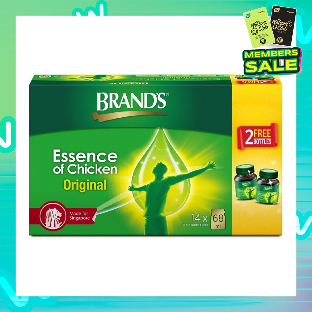 Essence of Chicken Original 68ml x 12s + Free 2s