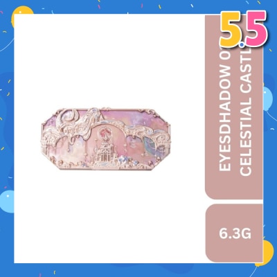 FLOWER KNOWS Moonlight Mermaid Five Color (Jewelry Eyeshadow Palette) 02 Celestial Castle, Helps To Create The Perfect Day To Night Looks 6.3g