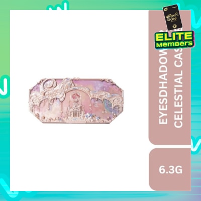 FLOWER KNOWS Moonlight Mermaid Five Color (Jewelry Eyeshadow Palette) 02 Celestial Castle, Helps To Create The Perfect Day To Night Looks 6.3g