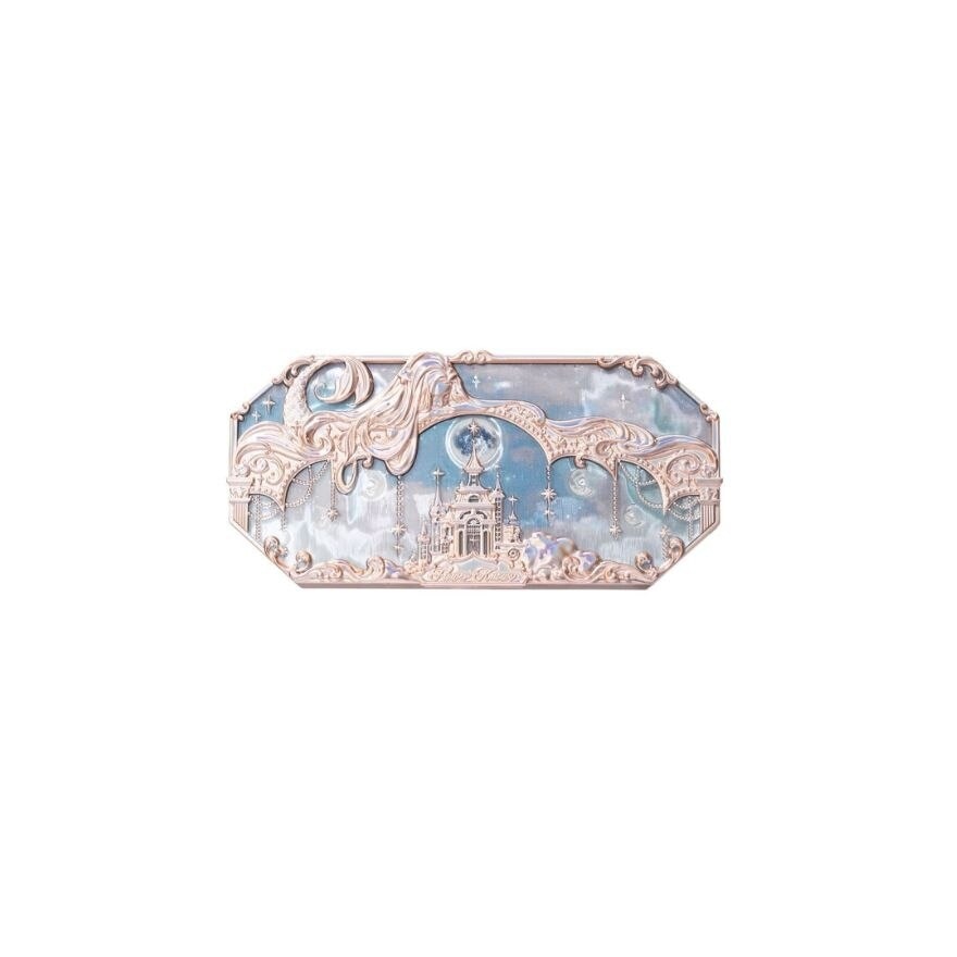 Moonlight Mermaid Five Color (Jewelry Eyeshadow Palette) 05 Moonlight Land, Helps To Create The Perfect Day To Night Looks 6.3g