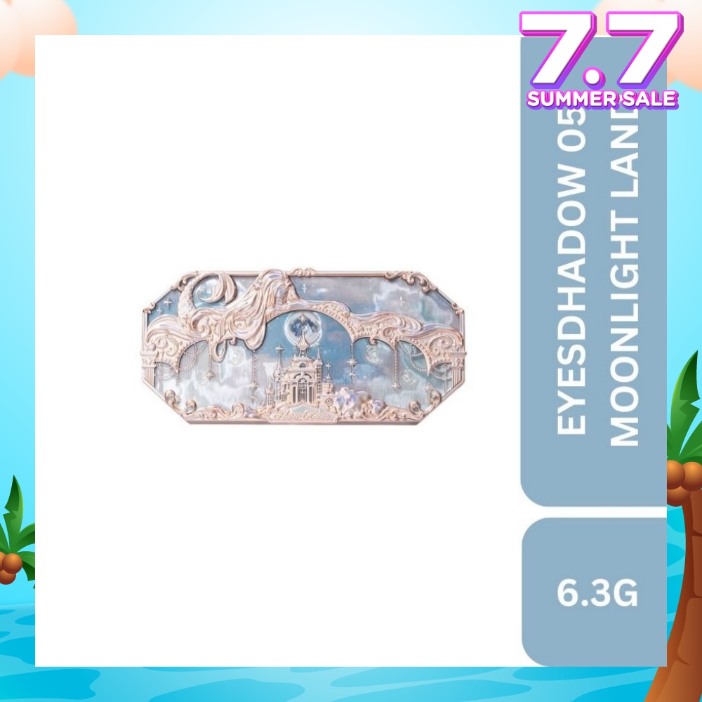 Moonlight Mermaid Five Color (Jewelry Eyeshadow Palette) 05 Moonlight Land, Helps To Create The Perfect Day To Night Looks 6.3g
