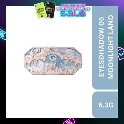 FLOWER KNOWS Moonlight Mermaid Five Color Jewellery Eyeshadow Palette 05 Moonlight Land 6.3g (Expiry: May`2026)