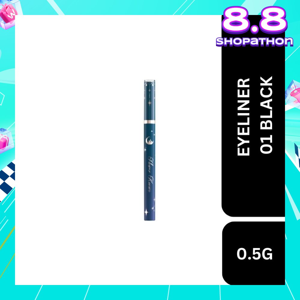 Moonlight Mermaid (Ultra Fine Long Lasting Eyeliner) 01 Black 0.5g