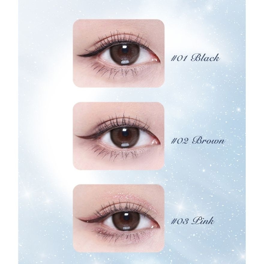 Moonlight Mermaid (Ultra Fine Long Lasting Eyeliner) 02 Brown 0.5g