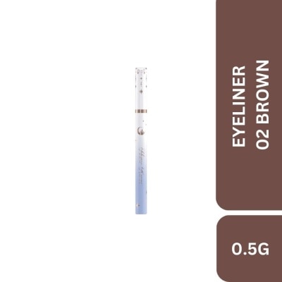 FLOWER KNOWS Moonlight Mermaid (Ultra Fine Long Lasting Eyeliner) 02 Brown 0.5g