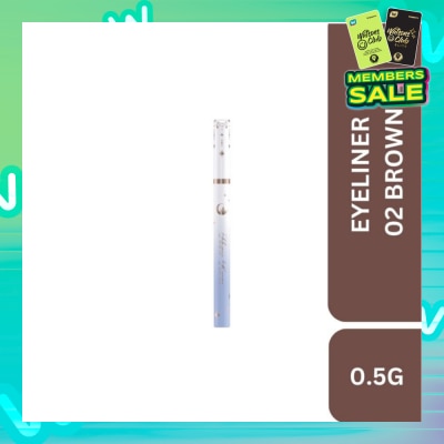 FLOWER KNOWS Moonlight Mermaid (Ultra Fine Long Lasting Eyeliner) 02 Brown 0.5g