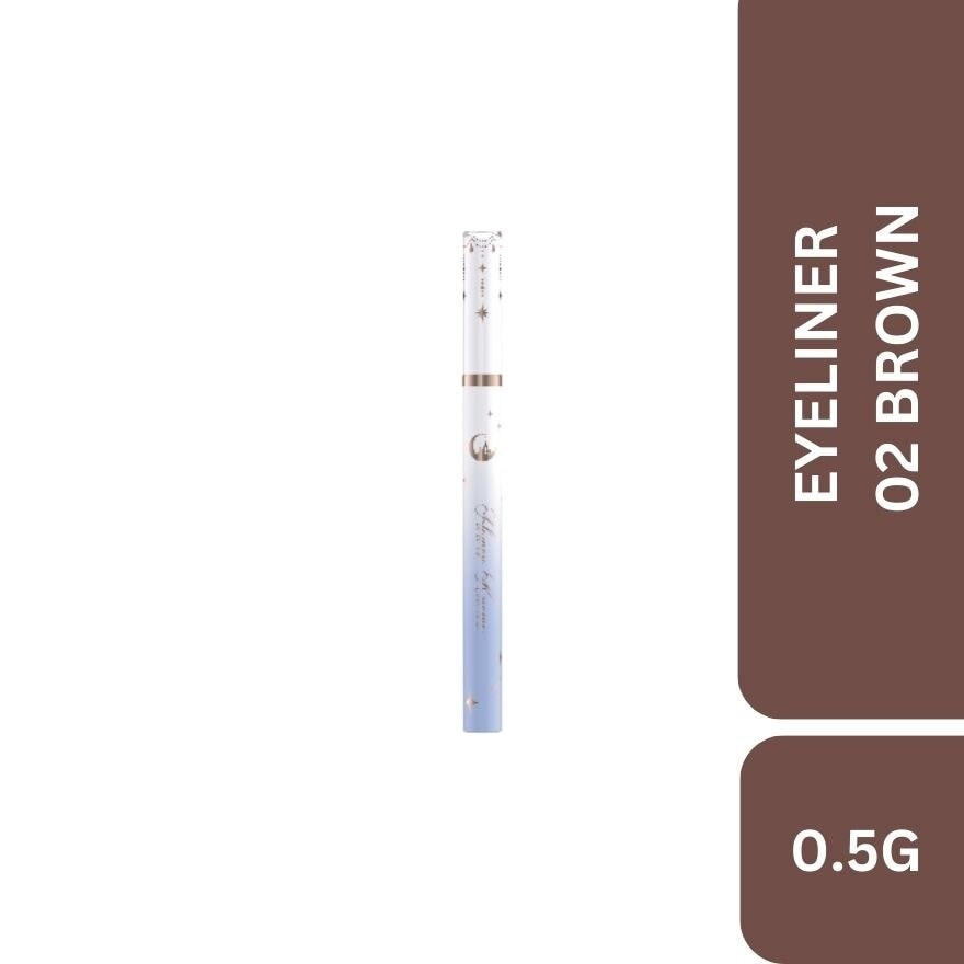 Moonlight Mermaid (Ultra Fine Long Lasting Eyeliner) 02 Brown 0.5g