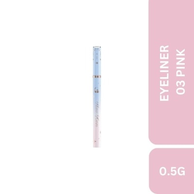 FLOWER KNOWS Moonlight Mermaid (Ultra Fine Long Lasting Eyeliner) 03 Pink 0.5g