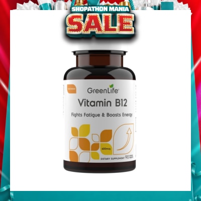 GREENLIFE - Vitamin B12 (Supports Healthy Red Blood Cells And Immune System Function) 90s