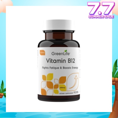 GREENLIFE Vitamin B12 (Supports Healthy Red Blood Cells And Immune System Function) 90s