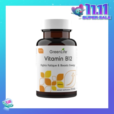GREENLIFE Vitamin B12 (Supports Healthy Red Blood Cells And Immune System Function) 90s