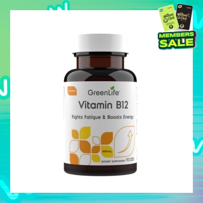 GREENLIFE Vitamin B12 (Supports Healthy Red Blood Cells And Immune System Function) 90s