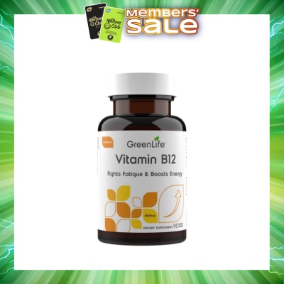 GREENLIFE - Vitamin B12 (Supports Healthy Red Blood Cells And Immune System Function) 90s