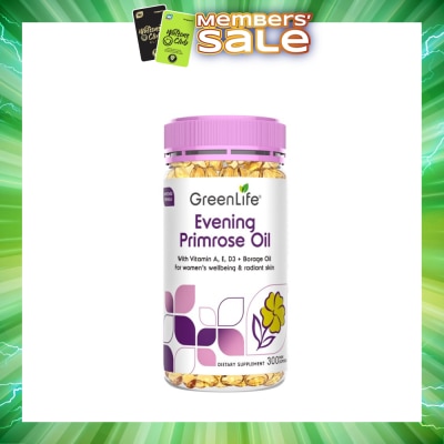 GREENLIFE - Evening Primrose Oil With Borage Oil 300s