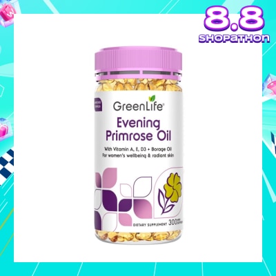 GREENLIFE Evening Primrose Oil With Borage Oil 300s
