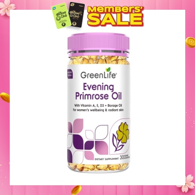 GREENLIFE Evening Primrose Oil With Borage Oil 300s