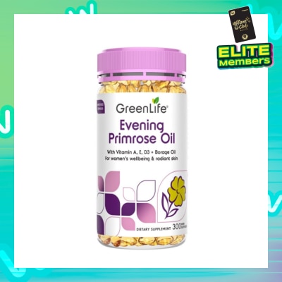 GREENLIFE Evening Primrose Oil With Borage Oil 300s
