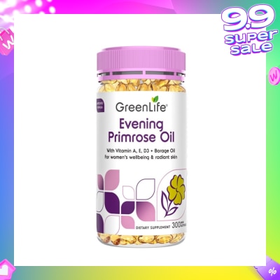 GREENLIFE Evening Primrose Oil With Borage Oil 300s