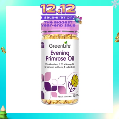 GREENLIFE Evening Primrose Oil With Borage Oil 300s