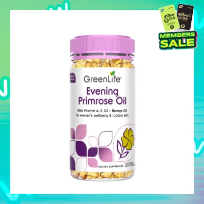 GREENLIFE Evening Primrose Oil With Borage Oil 300s