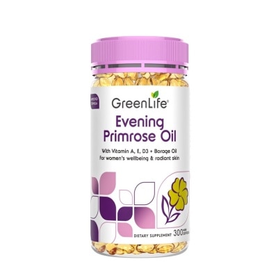 GREENLIFE Evening Primrose Oil With Borage Oil 300s | Vitamins ...