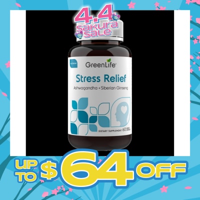 GREENLIFE - Stress Relief (Support The Nervous System And Brain Function) 60s