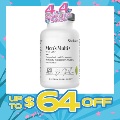 SHAKLEE - Men's Multi+ Tablets 120s