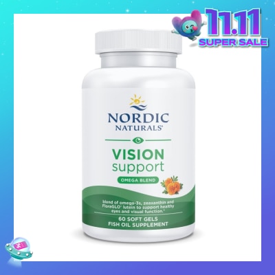 NORDIC NATURALS Vision Support (Promotes Healthy Eye Moisture And Tear Production) Softgels 60s