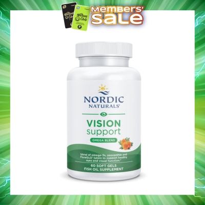 NORDIC NATURALS - Vision Support (Promotes Healthy Eye Moisture And Tear Production) Softgels 60s