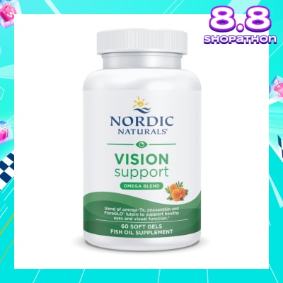 NORDIC NATURALS Vision Support (Promotes Healthy Eye Moisture And Tear Production) Softgels 60s