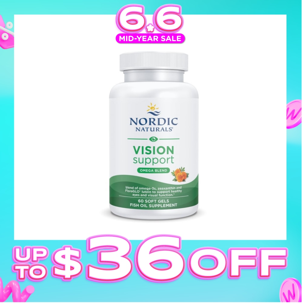 Vision Support (Promotes Healthy Eye Moisture And Tear Production) Softgels 60s